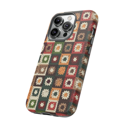 Granny Square Crochet Blanket Phone Case