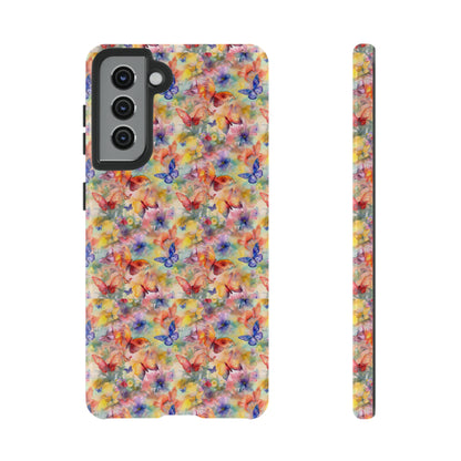 90s Rainbow Butterfly Kalediscope Phone Case