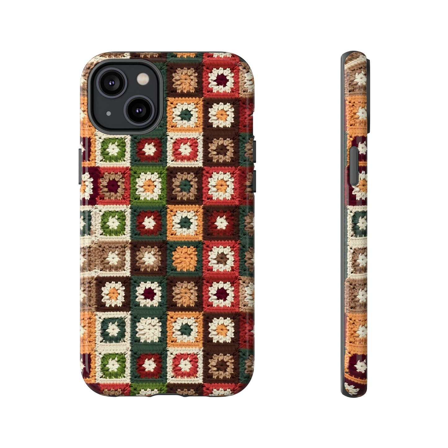 Granny Square Crochet Blanket Phone Case