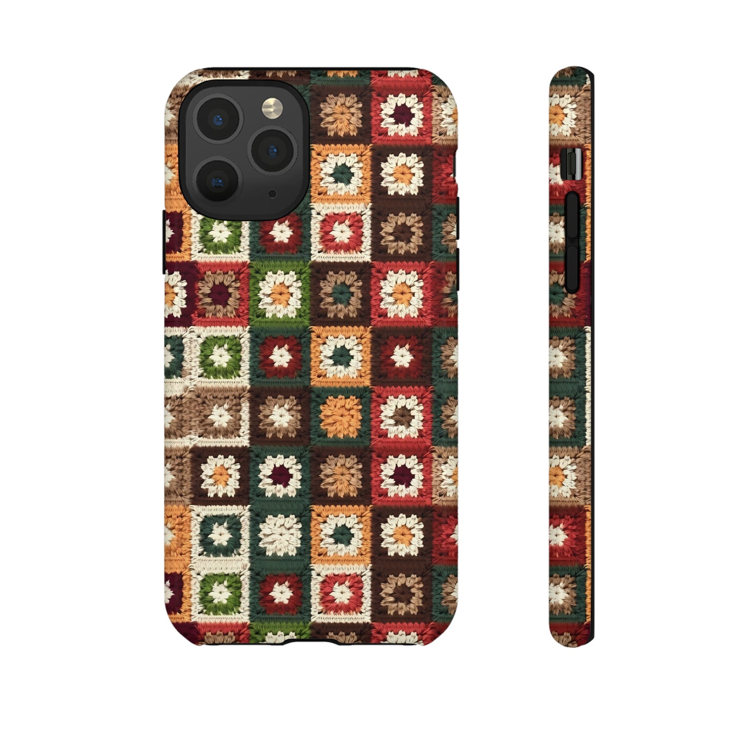 Granny Square Crochet Blanket Phone Case