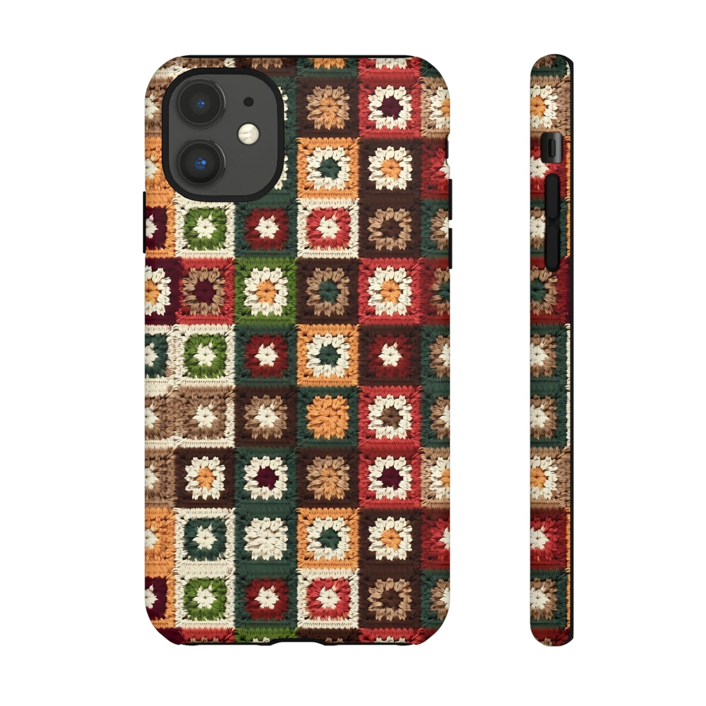 Granny Square Crochet Blanket Phone Case