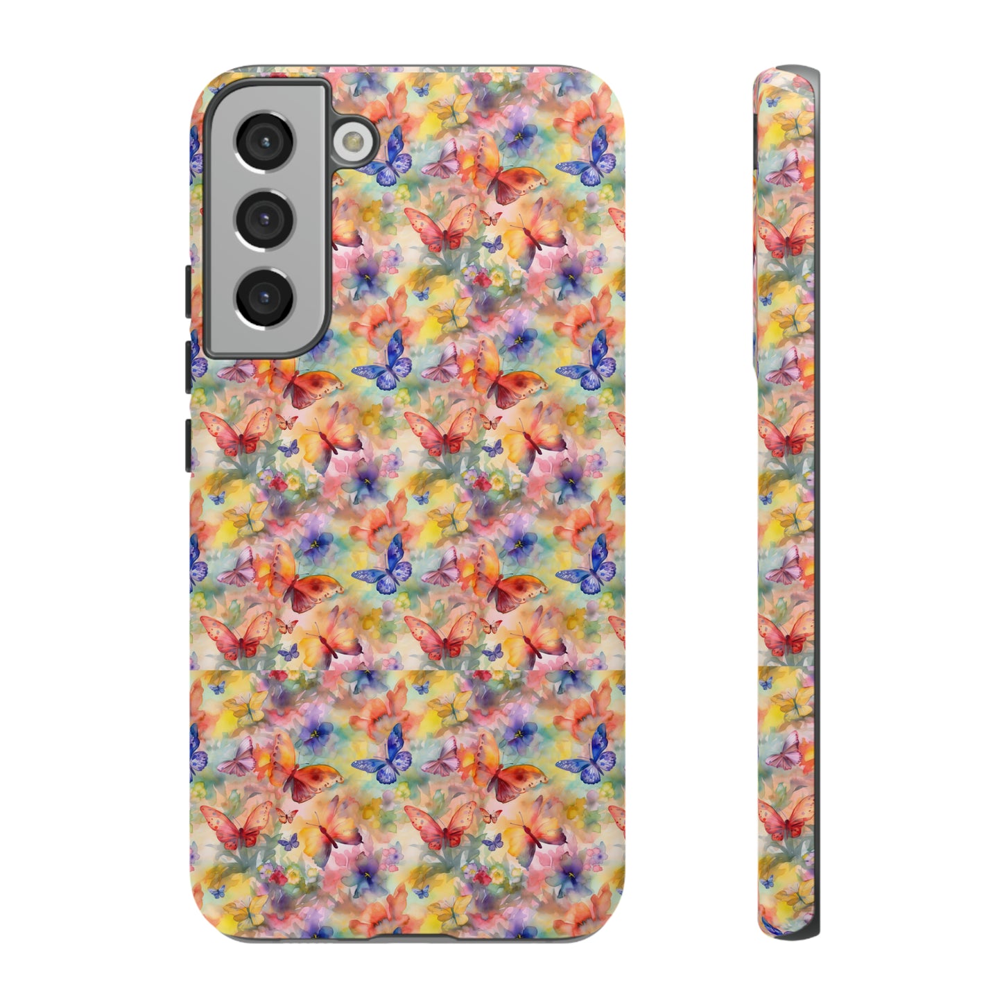 90s Rainbow Butterfly Kalediscope Phone Case