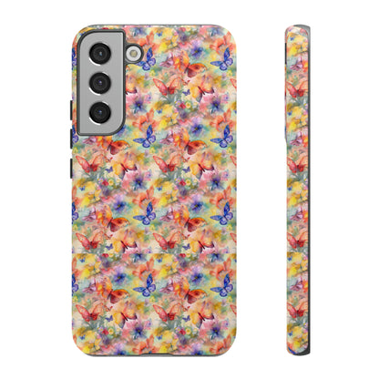 90s Rainbow Butterfly Kalediscope Phone Case