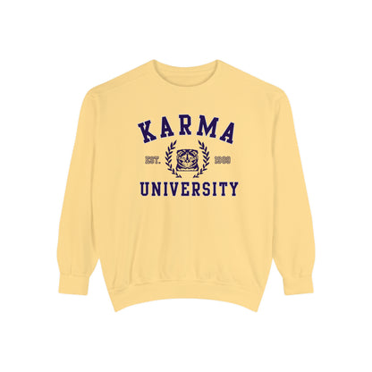 Comfort Colors Karma University Sweatshirt