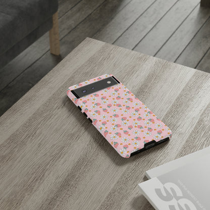 Strawberry Floral Phone Case