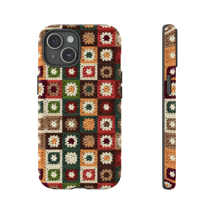 Granny Square Crochet Blanket Phone Case