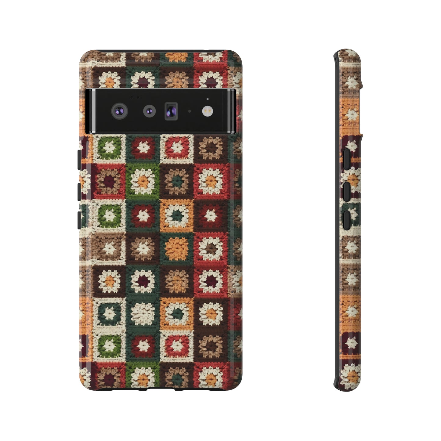 Granny Square Crochet Blanket Phone Case