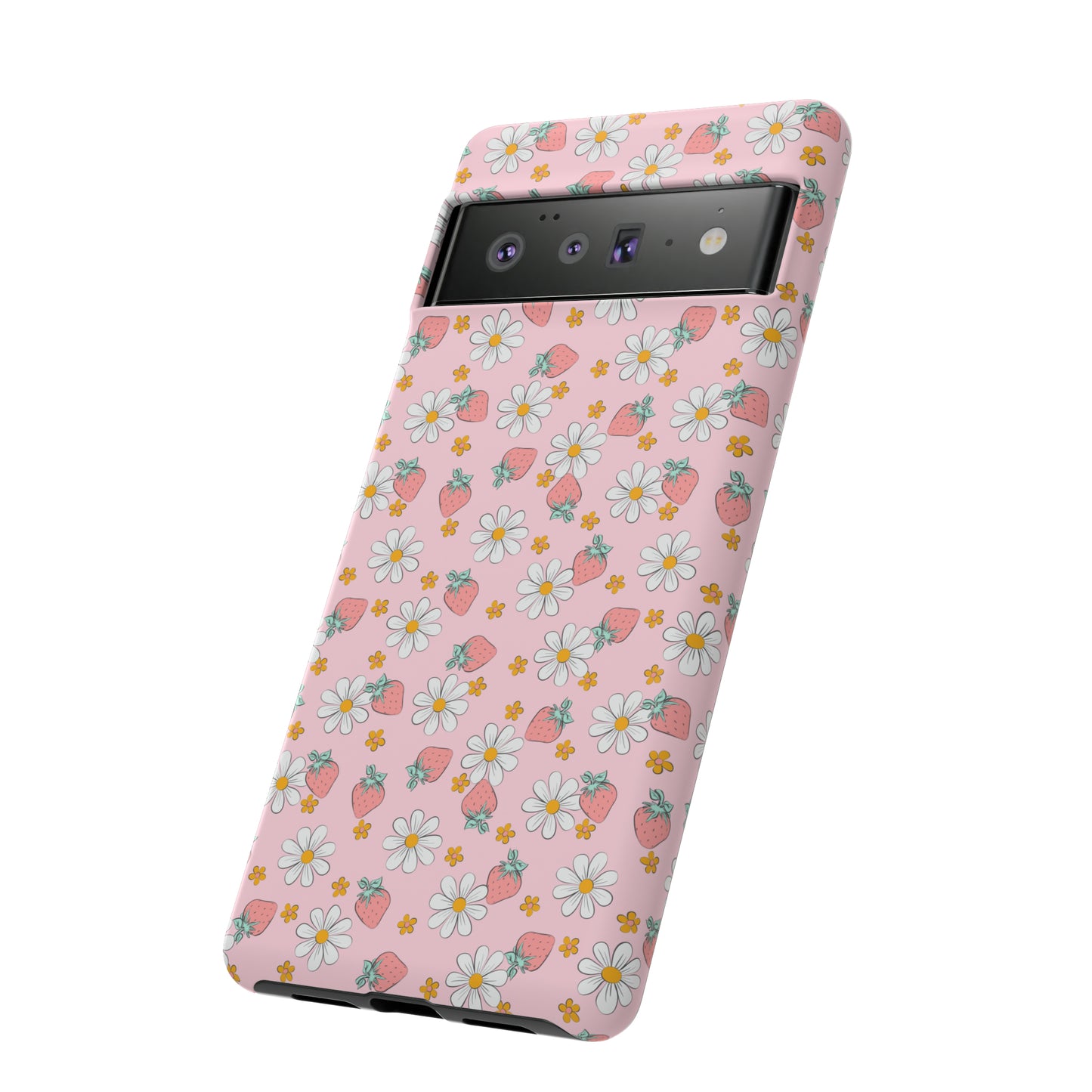 Strawberry Floral Phone Case