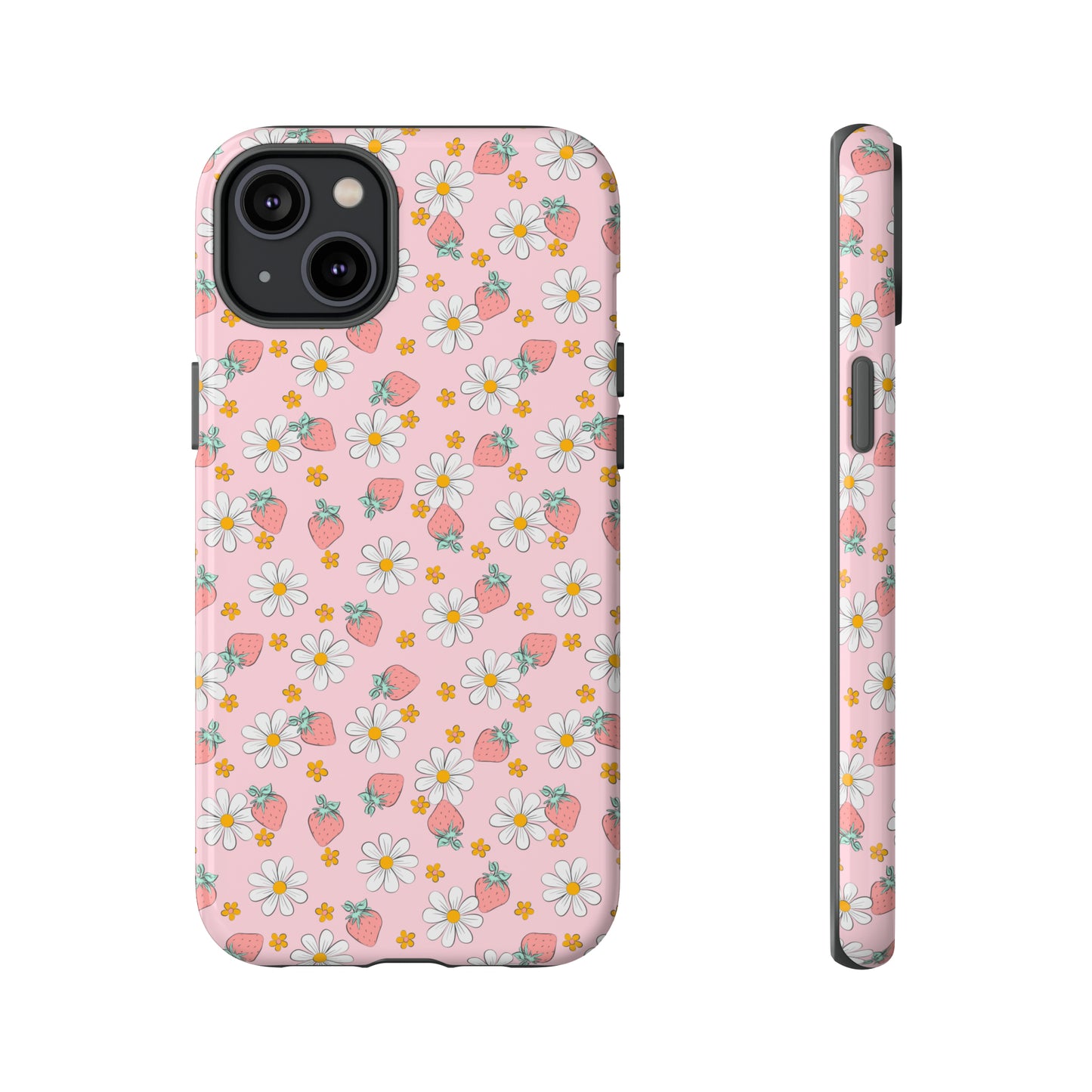 Strawberry Floral Phone Case