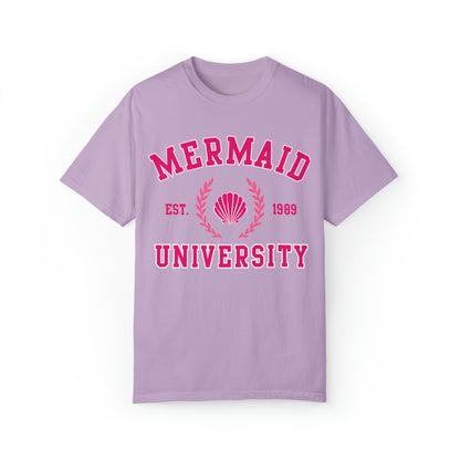 Comfort Colors Mermaid University Shirt