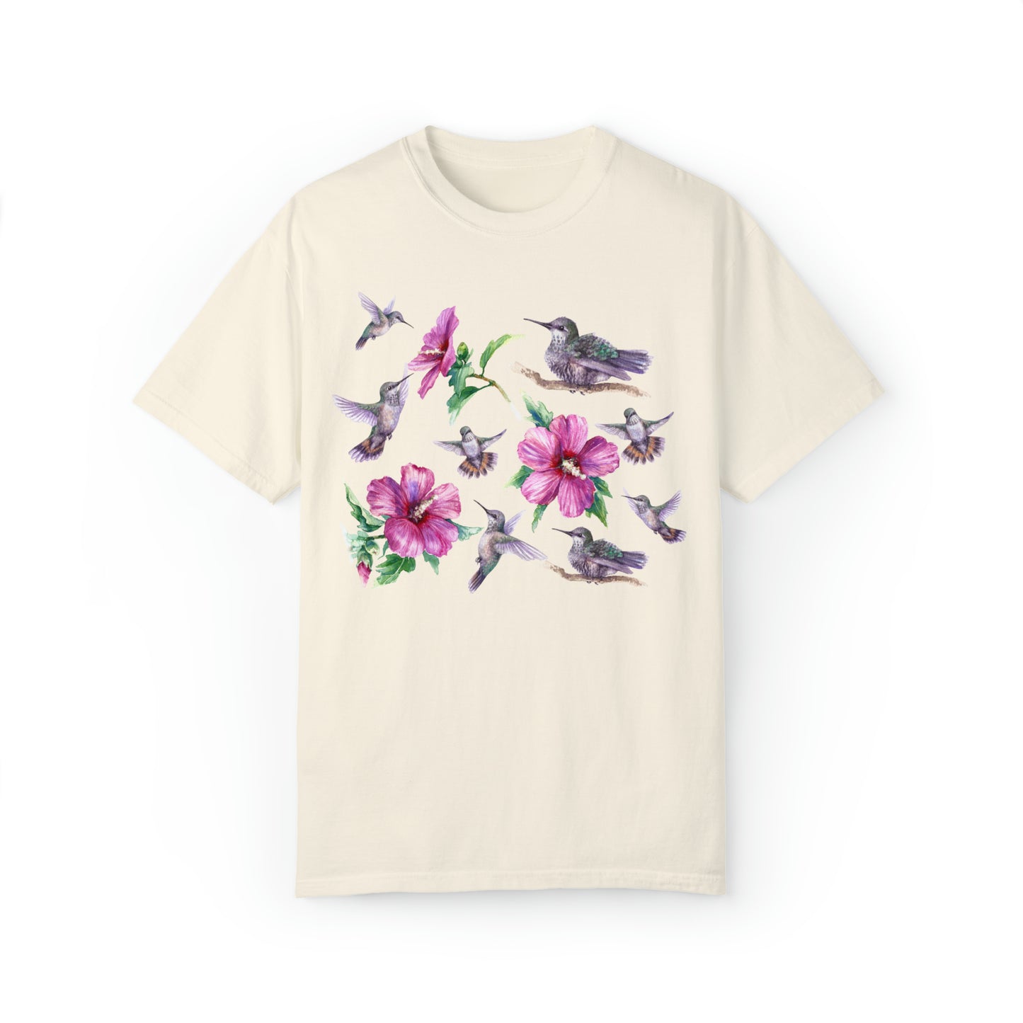 Comfort Colors Hummingbird Watercolor T-Shirt