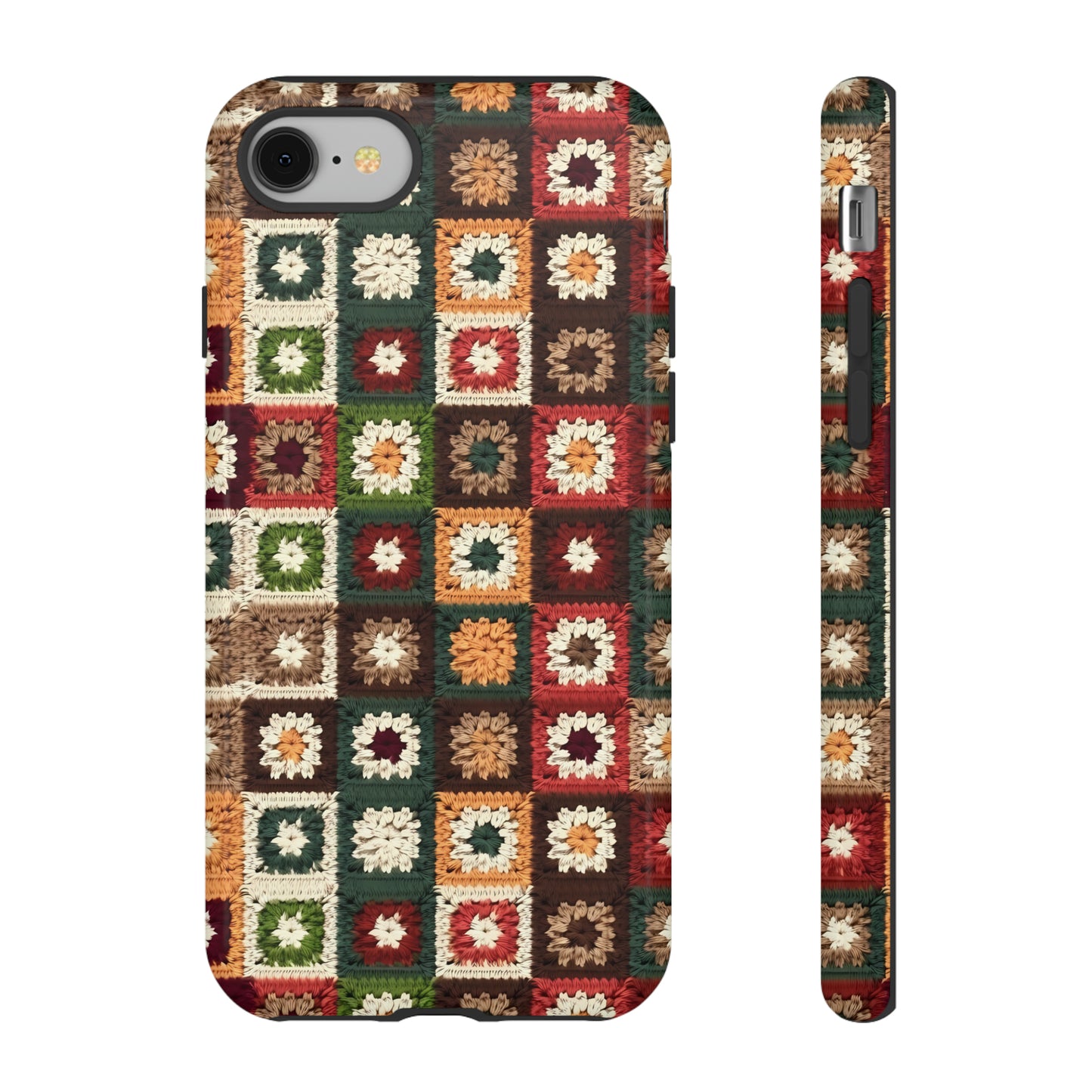 Granny Square Crochet Blanket Phone Case