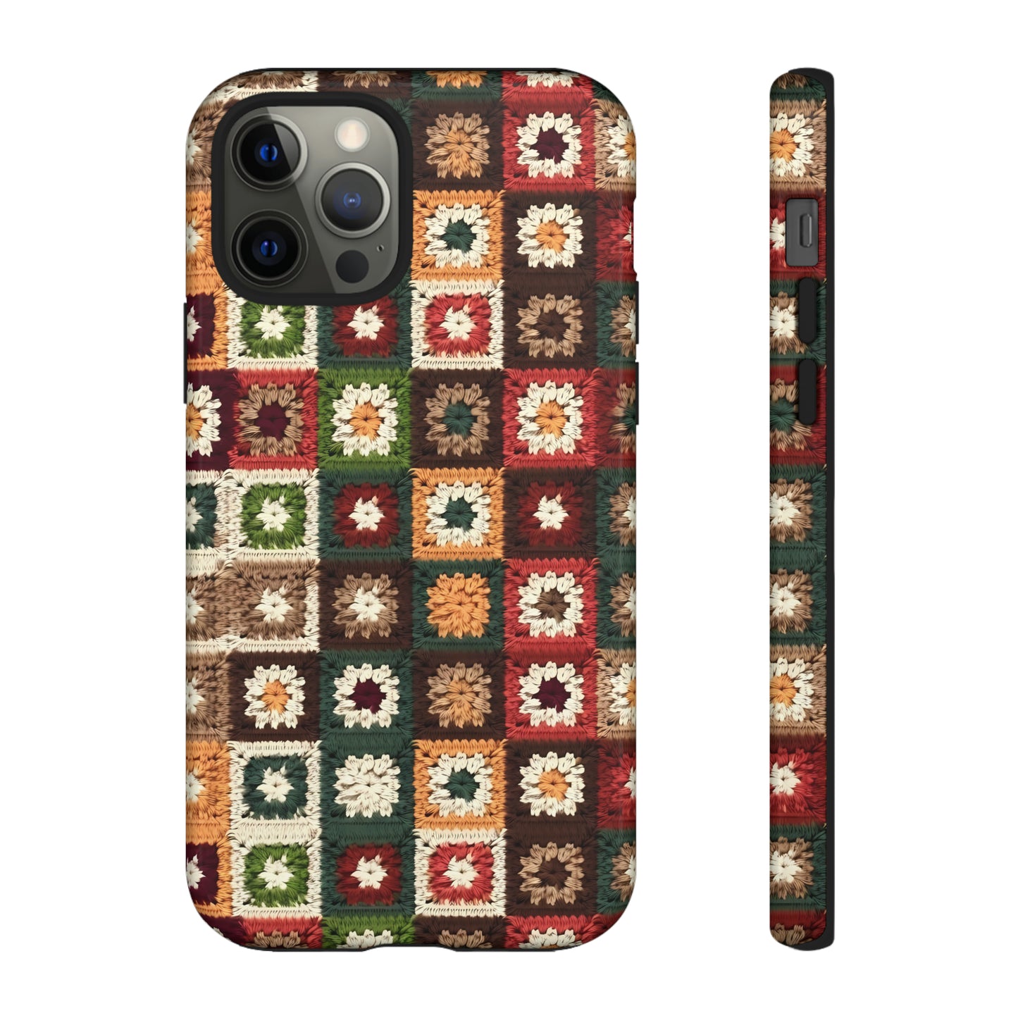 Granny Square Crochet Blanket Phone Case