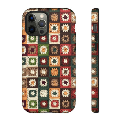 Granny Square Crochet Blanket Phone Case