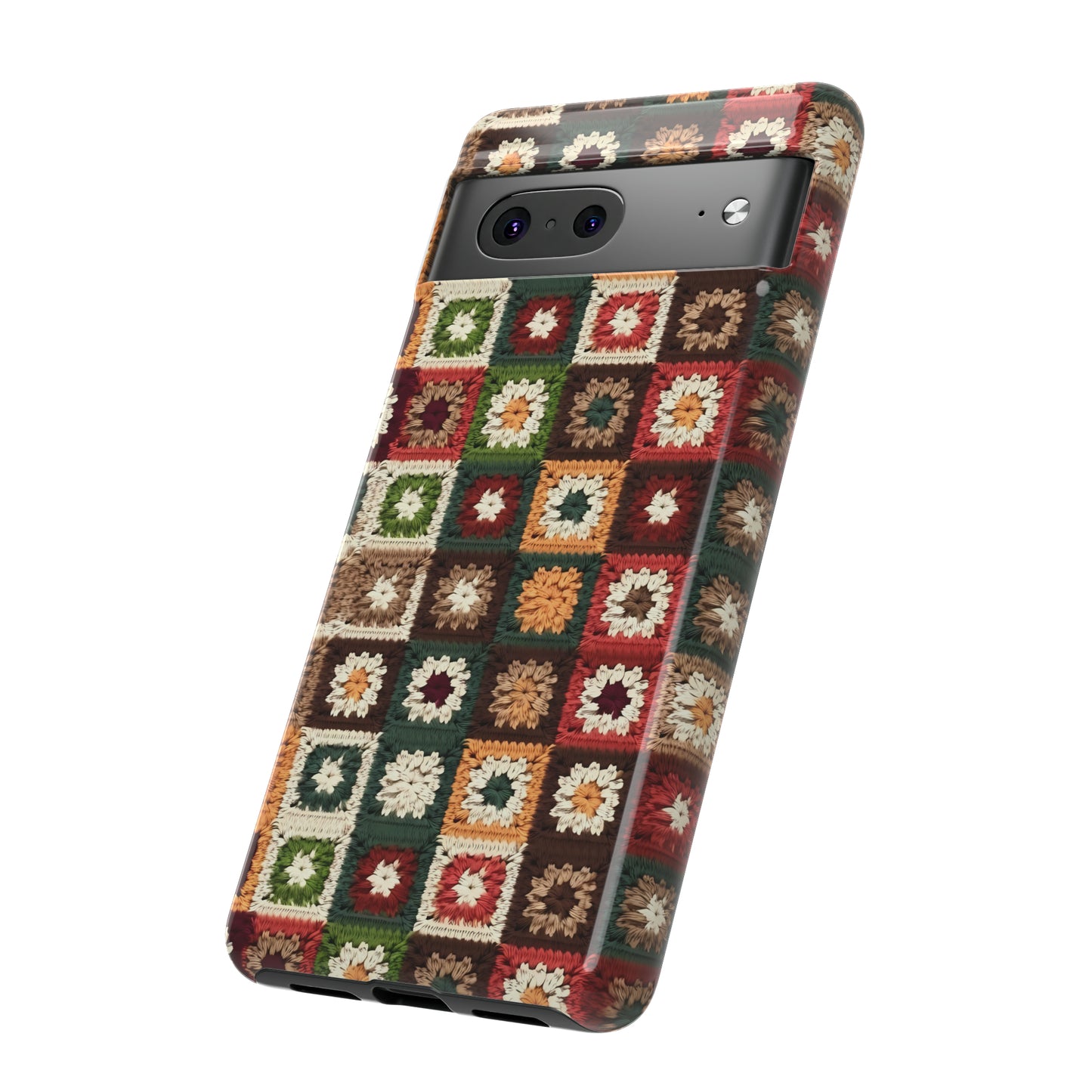 Granny Square Crochet Blanket Phone Case