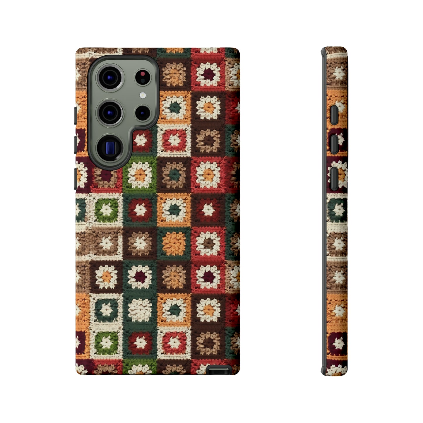 Granny Square Crochet Blanket Phone Case