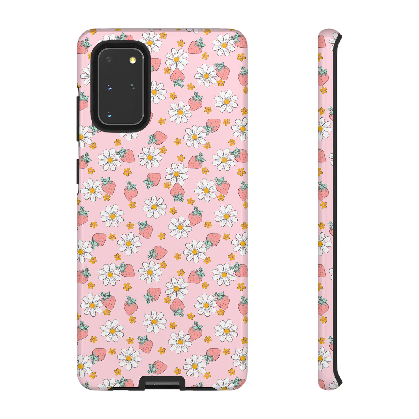 Strawberry Floral Phone Case