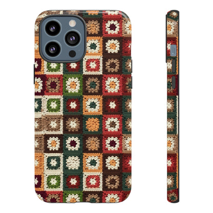 Granny Square Crochet Blanket Phone Case