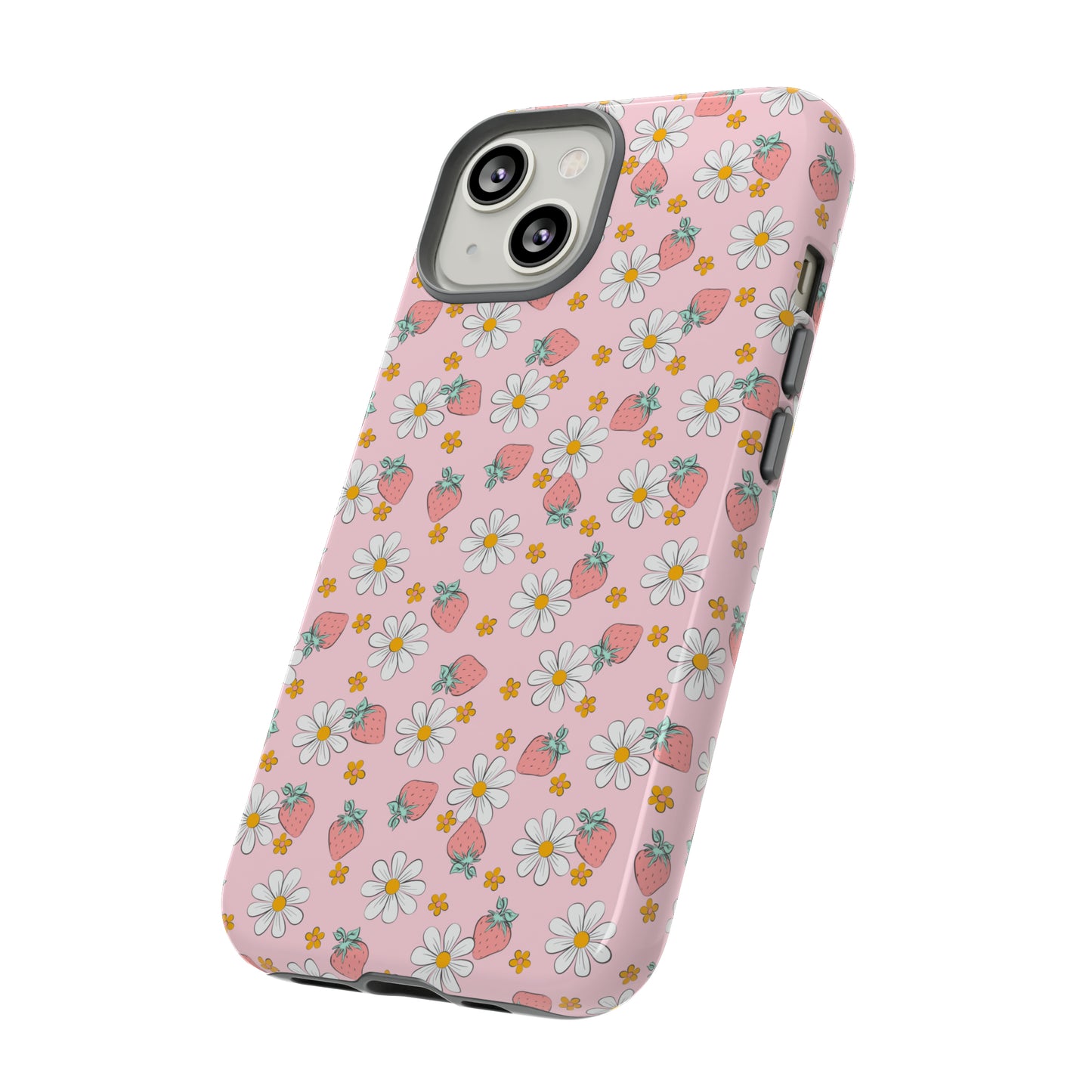 Strawberry Floral Phone Case