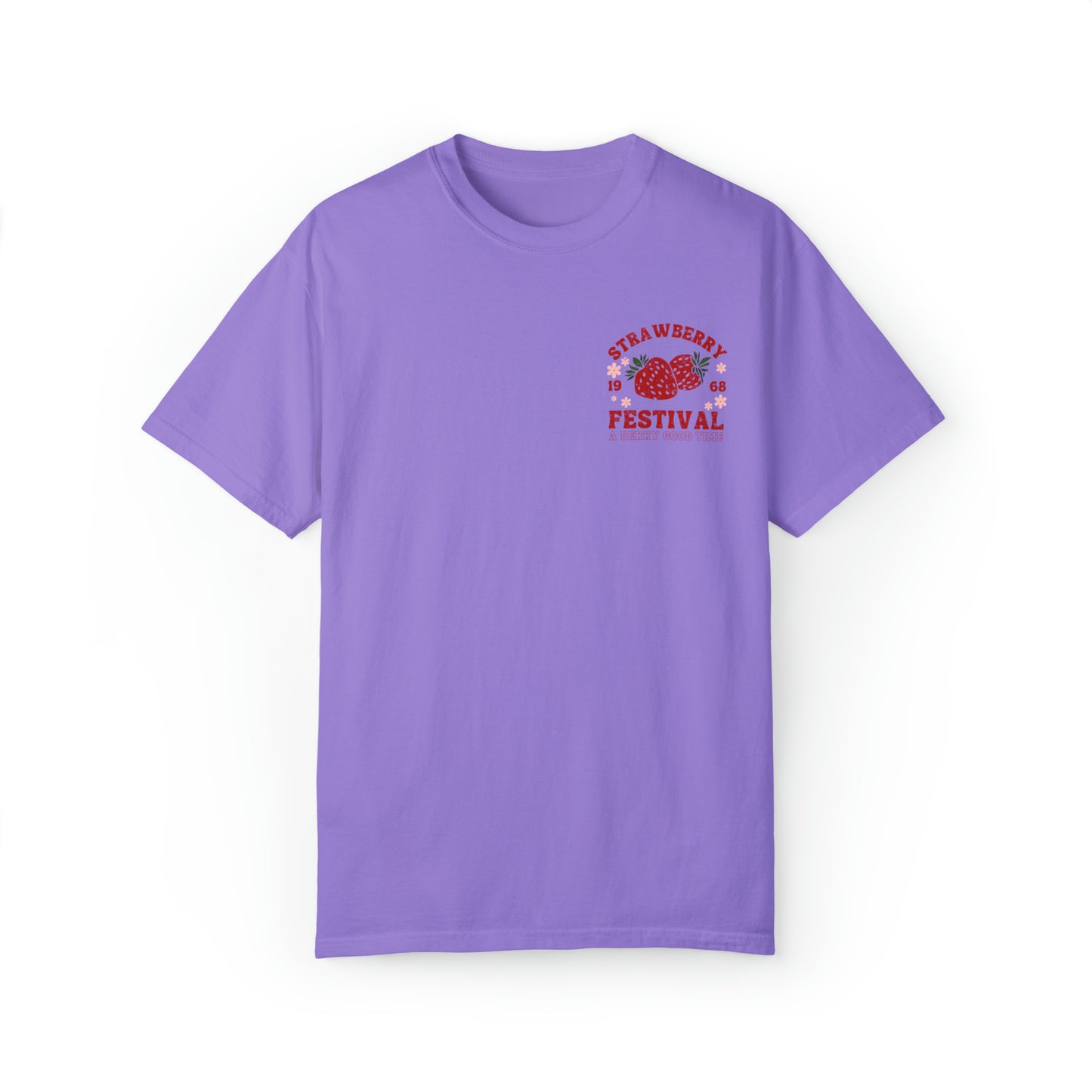 Comfort Colors Strawberry Festival Shirt