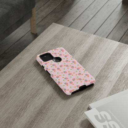 Strawberry Floral Phone Case