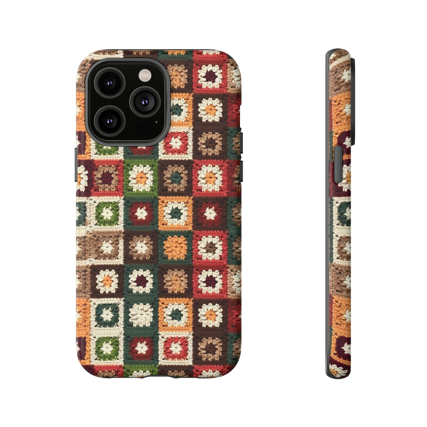 Granny Square Crochet Blanket Phone Case