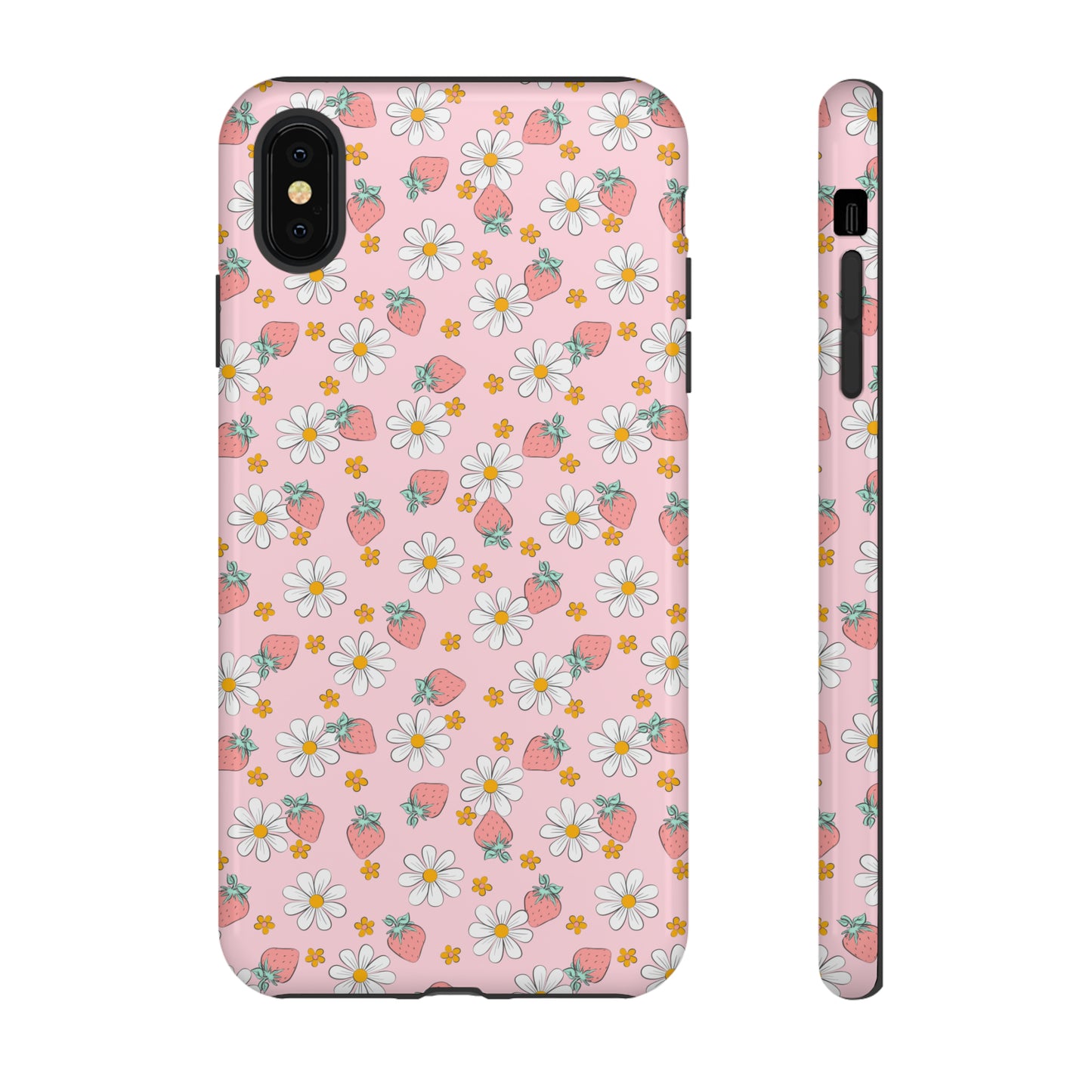 Strawberry Floral Phone Case