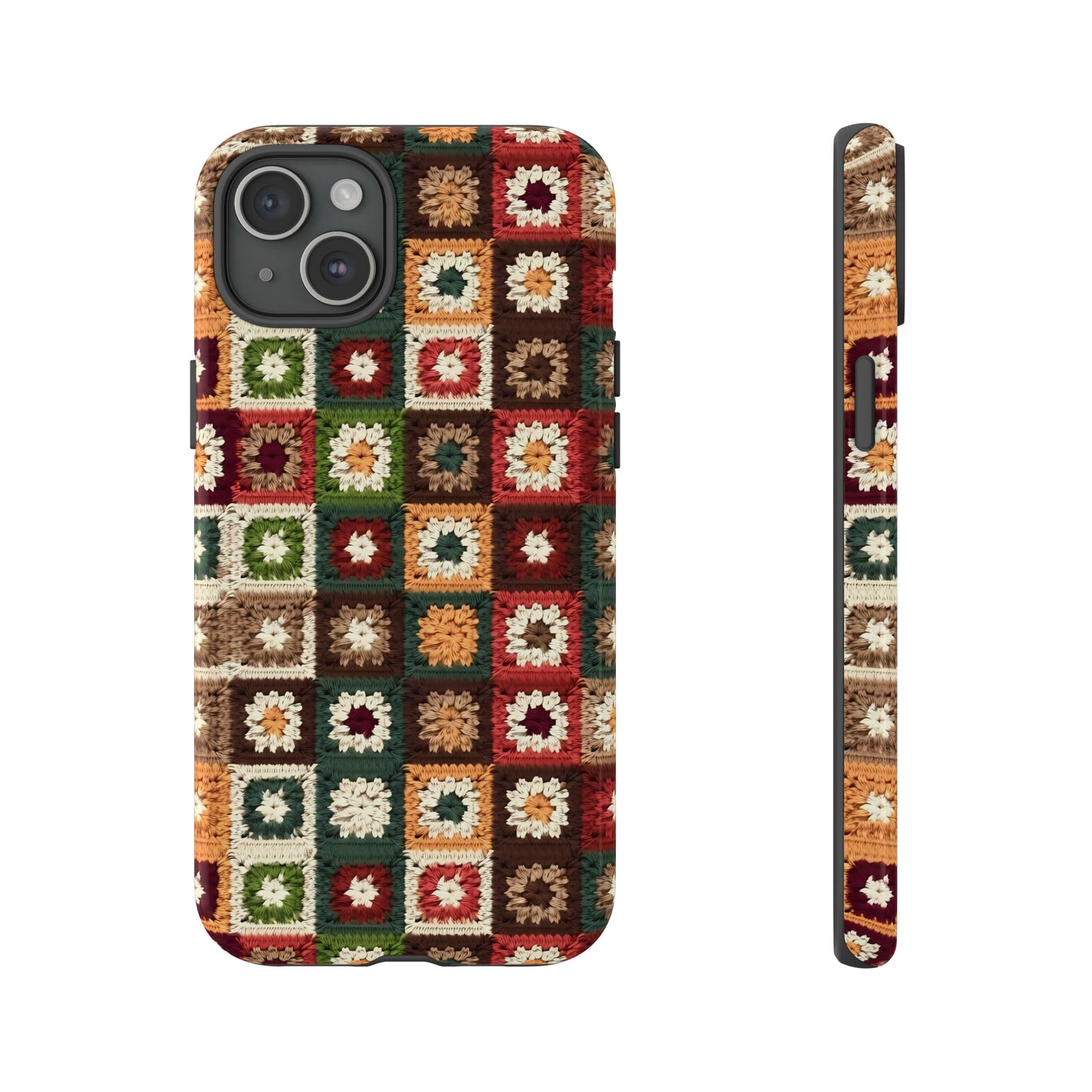 Granny Square Crochet Blanket Phone Case