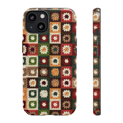 Granny Square Crochet Blanket Phone Case