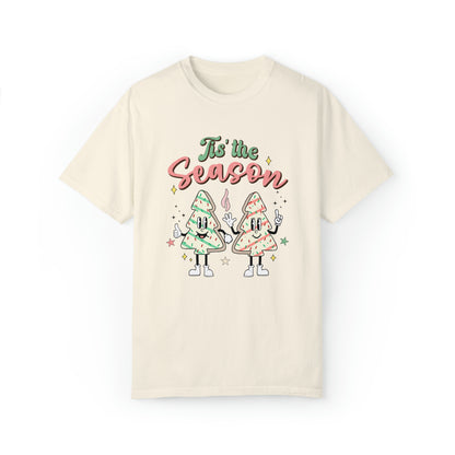 Comfort Colors Tis' the Season Christmas Tree Snack Cake Shirt