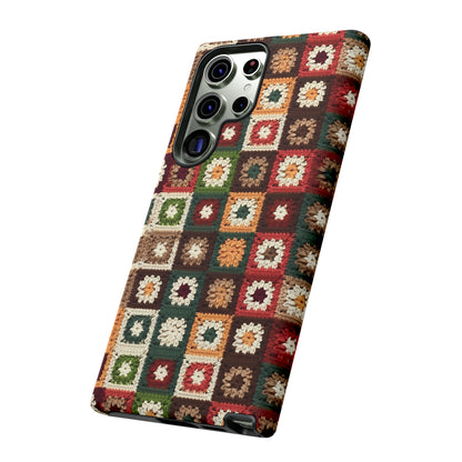 Granny Square Crochet Blanket Phone Case