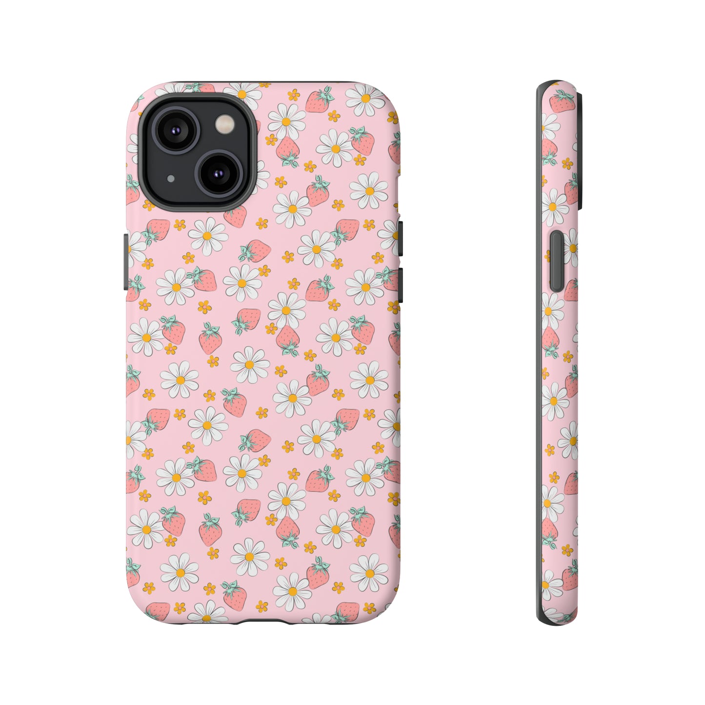 Strawberry Floral Phone Case