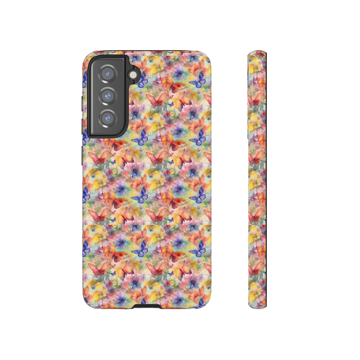 90s Rainbow Butterfly Kalediscope Phone Case