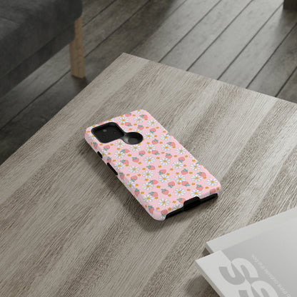 Strawberry Floral Phone Case