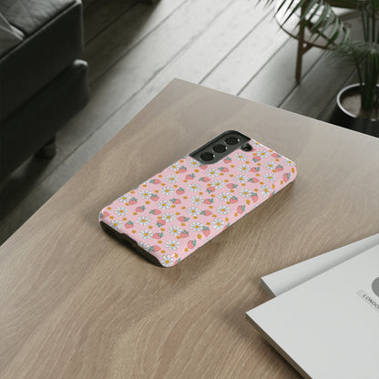 Strawberry Floral Phone Case