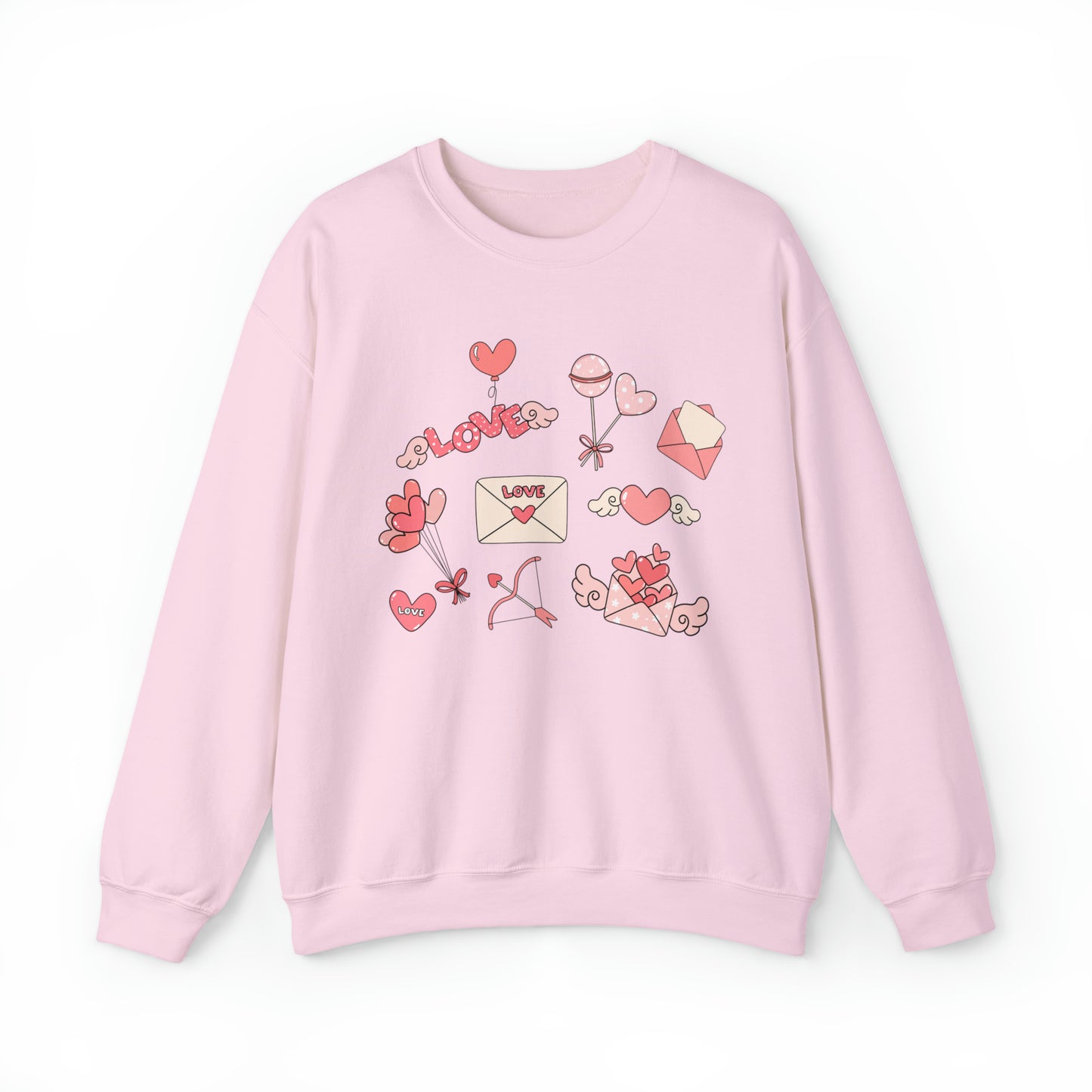 Valentines Doodles Sweatshirt