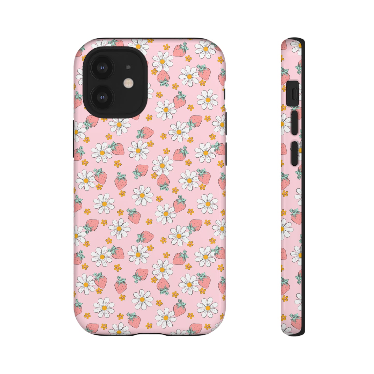 Strawberry Floral Phone Case