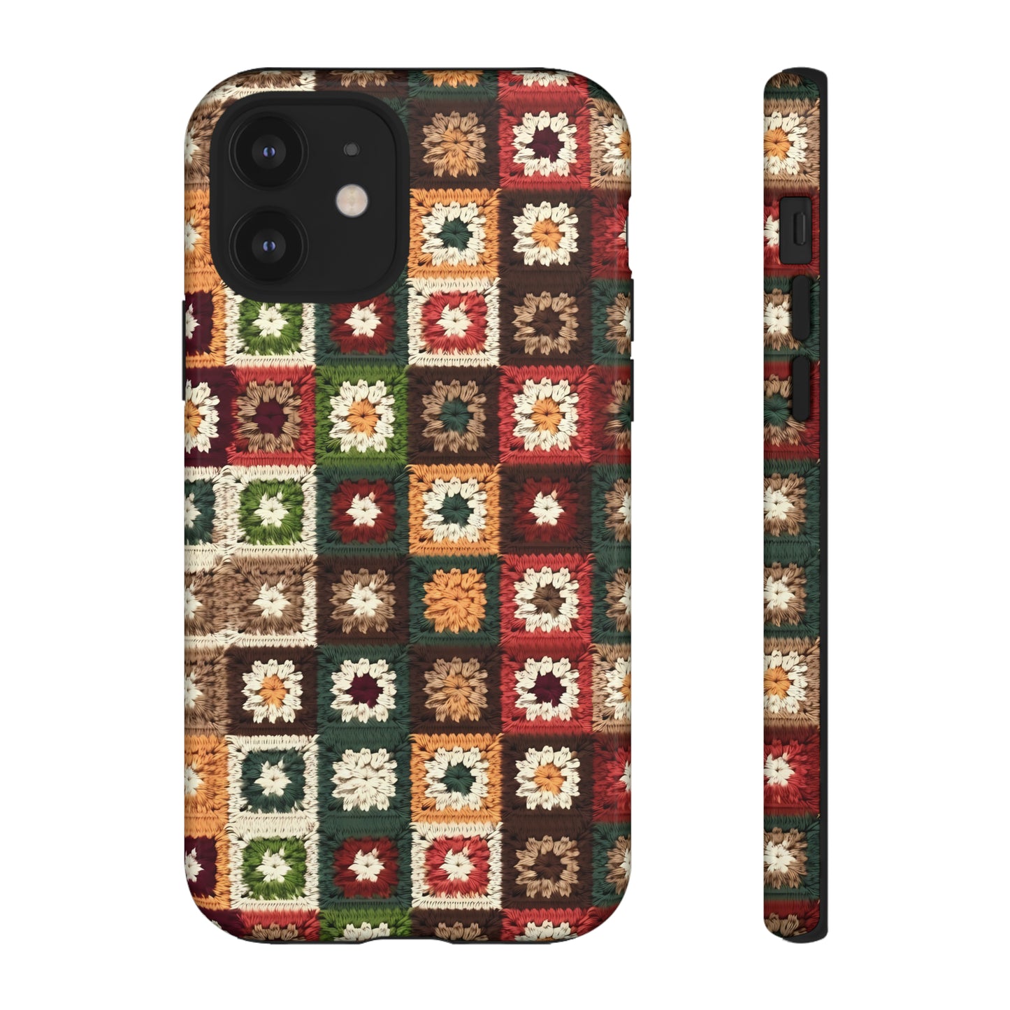 Granny Square Crochet Blanket Phone Case