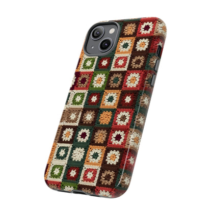 Granny Square Crochet Blanket Phone Case