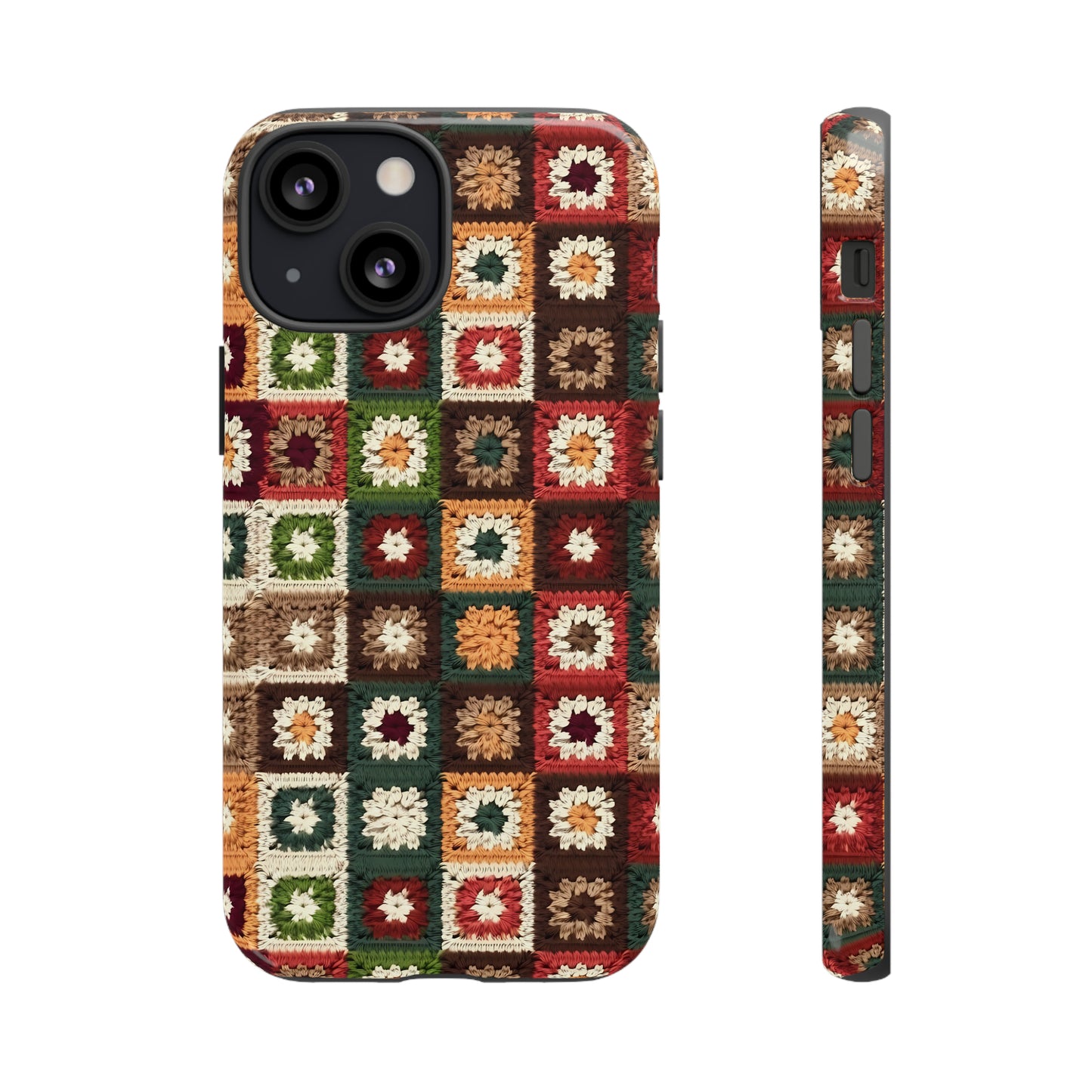 Granny Square Crochet Blanket Phone Case