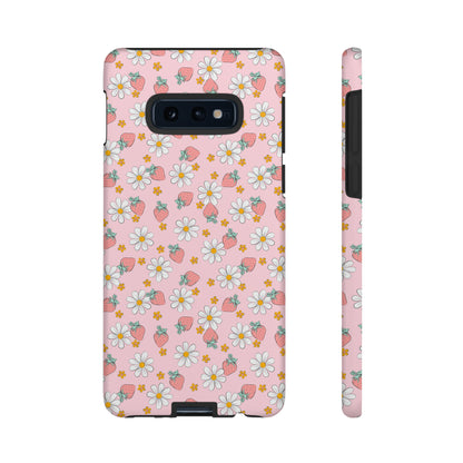 Strawberry Floral Phone Case