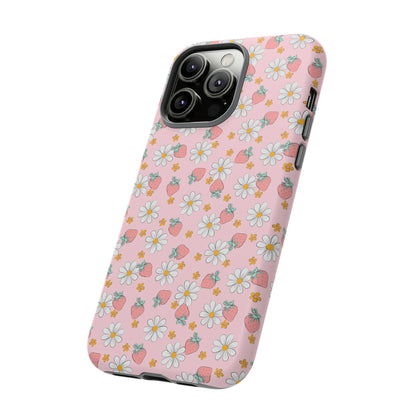 Strawberry Floral Phone Case