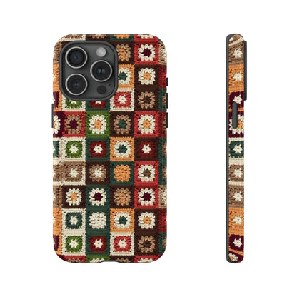 Granny Square Crochet Blanket Phone Case