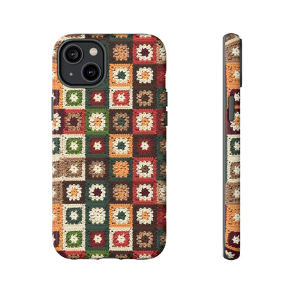 Granny Square Crochet Blanket Phone Case