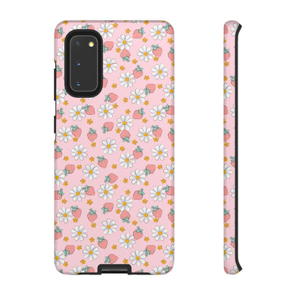 Strawberry Floral Phone Case