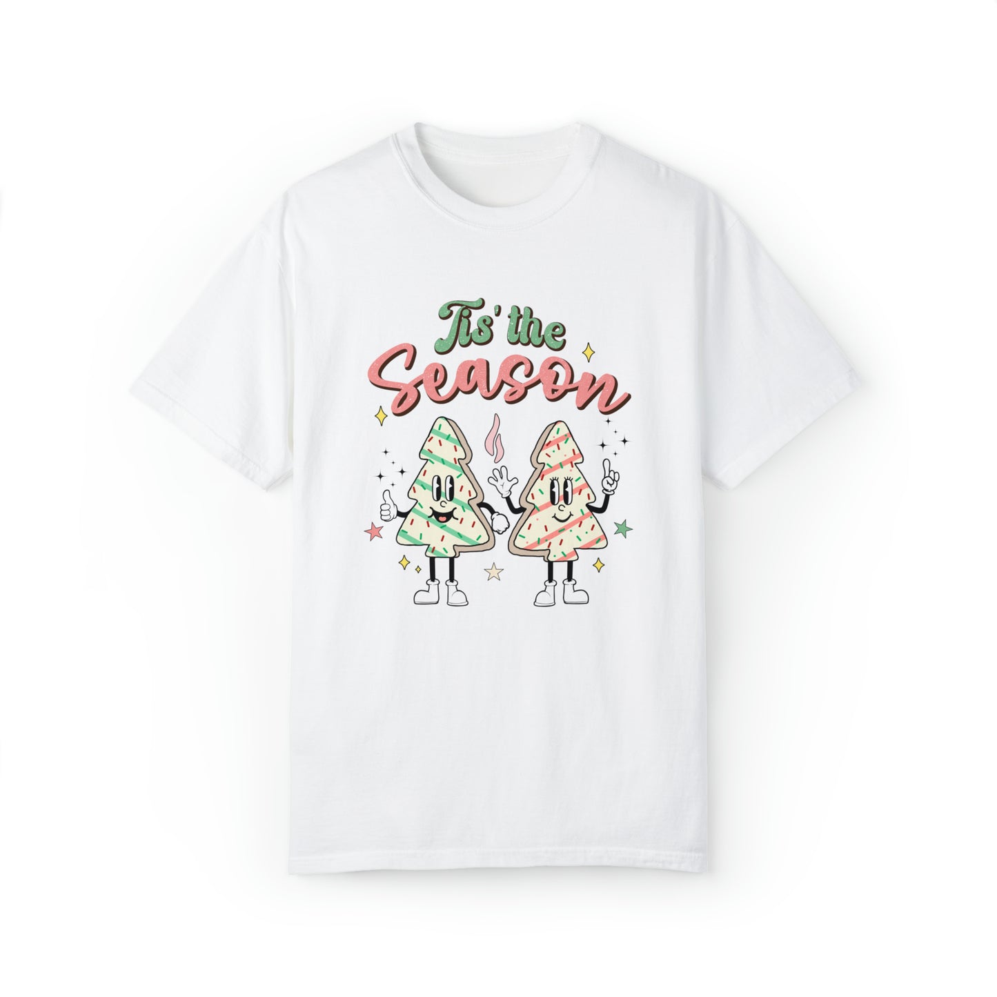 Comfort Colors Tis' the Season Christmas Tree Snack Cake Shirt