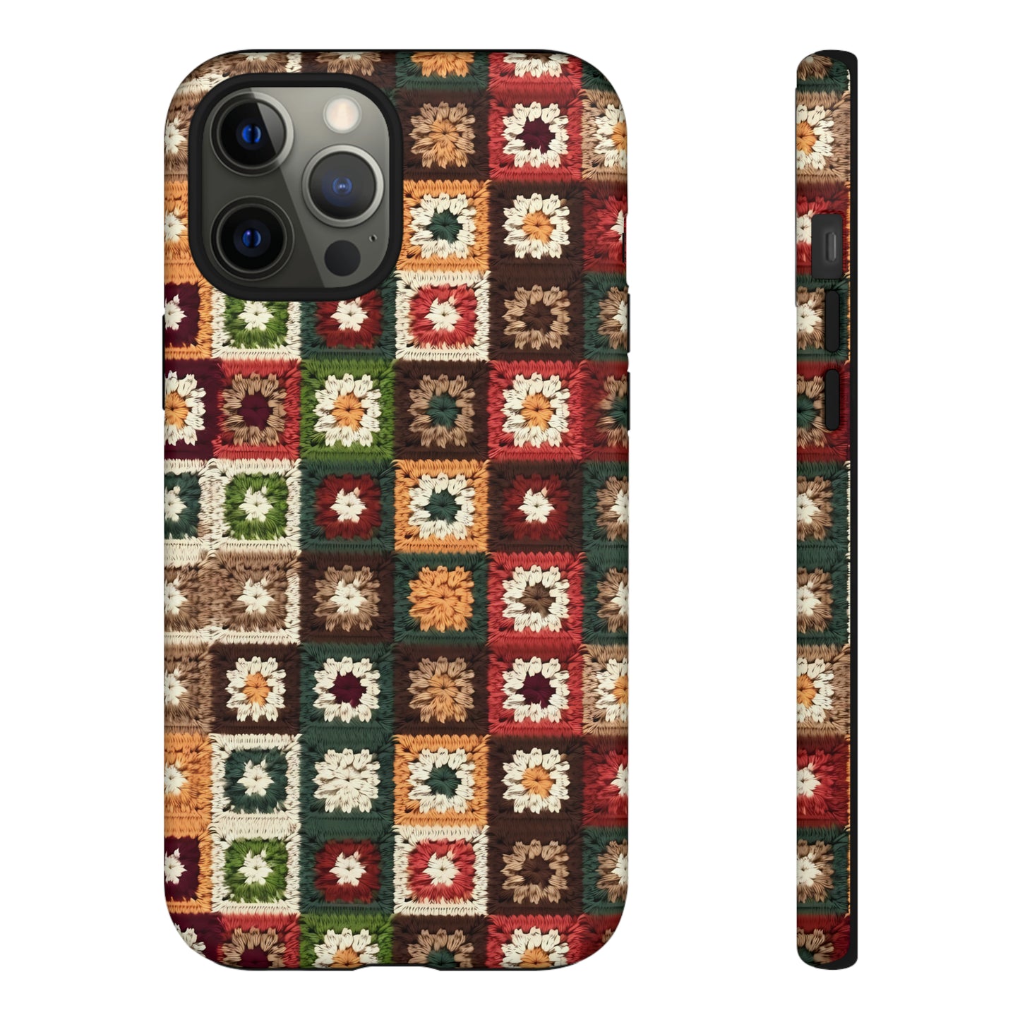 Granny Square Crochet Blanket Phone Case