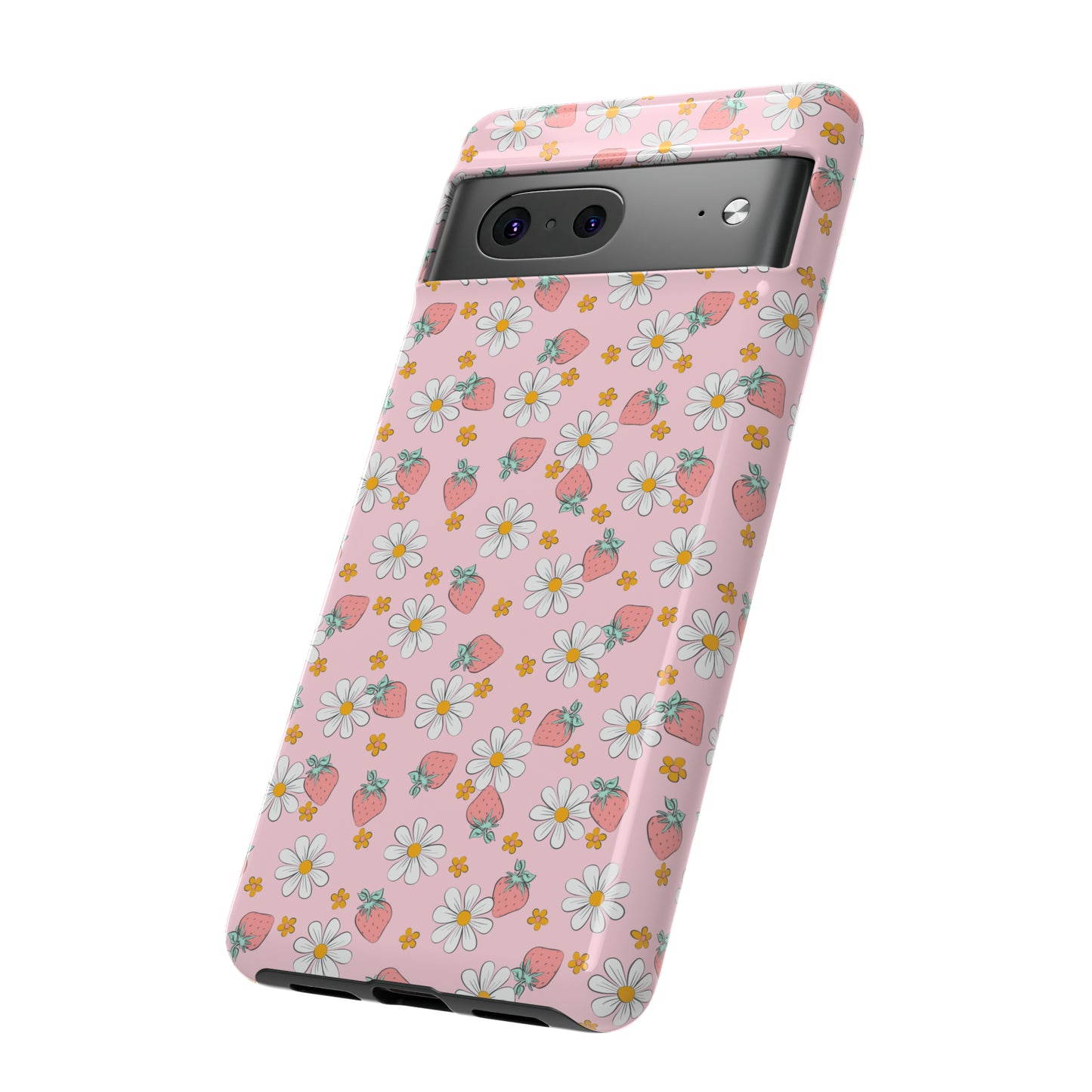 Strawberry Floral Phone Case