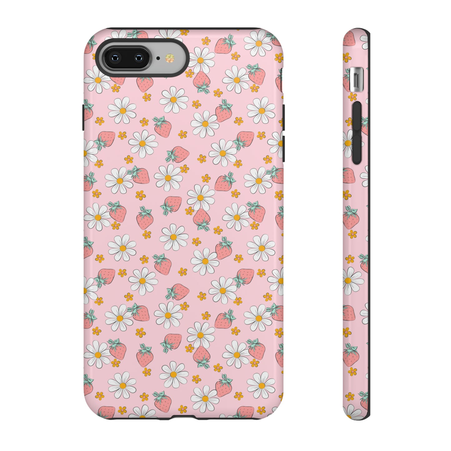 Strawberry Floral Phone Case