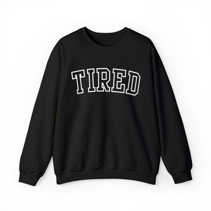 Tired Varsity Letter Sweatshirt